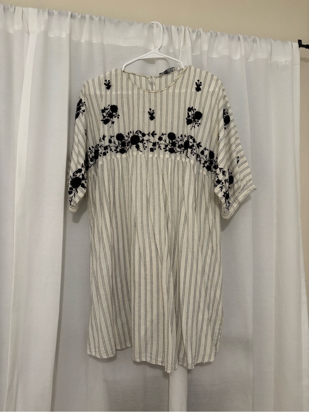 Zara Embroidered Dress